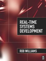 Real time systems development by rob williams 