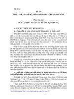 TỔNG THỂ VỀ CHẾ ĐỘ, CHÍNH SÁCH ĐỐI VỚI CÁN BỘ CƠ SỞ