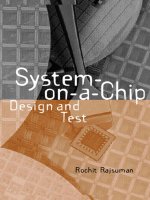 System on a chip  design and test 