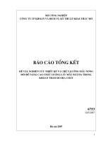 Nghiên cứu thiết kế chế tạo ống mẫu nòng đôi để nâng cao chất lượng lấy mẫu đất đá trong khoan thăm dò địa chất