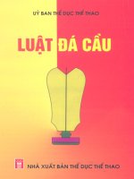 Giáo trình luật đá cầu