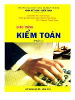 Giáo trình kiểm toán phần 1