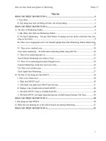 Tiểu luận môn quản trị marketing marketing online cho doanh nghiệp công ty TNHH giáo dục tiến bộ step up