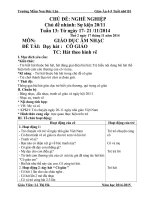 Bài giảng mầm non môn giáo dục âm nhạc chủ đề nghề nghiệp 