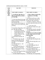 Kế hoạch giáo dục mầm non lớp mẫm giáo nhỡ 4 đến 5 tuổi 