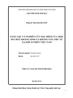 Sàng lọc và nghiên cứu đặc điểm của một số chất kháng sinh và kháng ung thư từ xạ khuẩn biển Việt Nam