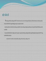 Bài thuyết trình trao đổi khí của động cơ diesel tàu thủy loại động cơ 4 thì