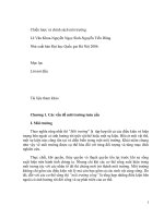 Chiến lược và chính sách môi trường