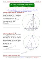 Các tính chất hình phẳng OXY phần 1