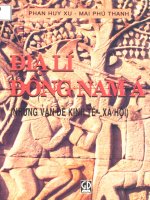 Giáo trình Địa lý đông nam á