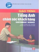 Giáo trình tiếng anh chăm sóc khách hàng