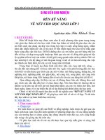 sáng kiến kinh nghiệm rèn kỹ năng vẽ nét cho học sinh lớp 1