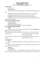 Giáo án thao giảng đạo  đức lớp 1. bài đi bộ đúng nơi quy định tiết 2