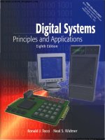 Digital systems principles and applications