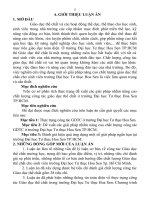 Ứng dụng một số giải pháp nâng cao chất lượng giáo dục thể chất cho sinh viên trường Đại học Tư thục Hoa Sen Thành phố Hồ Chí Minh