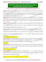 Chinh phục hình phẳng OXY phần 1