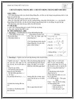 giáo án tăng tiết vật lý 10