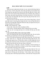 Phân tích đoạn trích Kiều ở Lầu Ngưng Bích