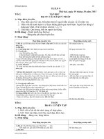 Giáo án Tuần 9 lớp 5