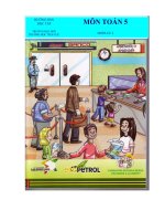 bài dạy theo mô hình trường học kiểu mới môn toán lớp 5