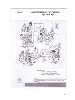 Participatory school unit 1 mô hình mới học tập tham gia bài học cách học