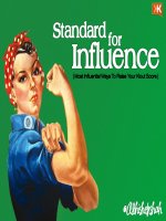 Most influential ways to raise your klout score 