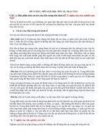 Đề cương môn kinh tế học tiền tệ có đáp án 