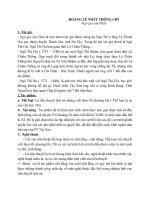 GIỚI THIỆU TÁC GIẢ TÁC PHẨMHOÀNG LÊ NHẤT THỐNG CHÍ