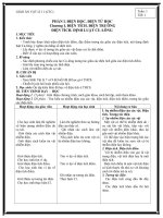 giáo án vật lý lớp 11 học kỳ 1