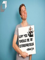 Why you should be an entrepreneur