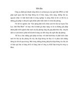 Phát triển chăn nuôi bò thịt tại huyện tân lạc  hòa bình