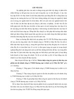 Hoàn thiện công tác quản trị tiêu thụ sản phẩm tại chi nhánh công ty TNHH thương mại và dịch vụ lê mây hà nội