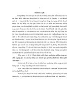 Luận văn thạc sỹ kinh tế Hoàn thiện chiến lược marketing nhằm nâng cao chất lượng dịch vụ của hệ thống các khách sạn đạt tiêu chuẩn tại thành phố Nam Định”.