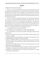 Báo cáo đánh giá tác động môi trường – nhà máy xử lý rác thuỷ phương, tỉnh TT   huế