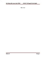 Hệ thống điện trạm trộn BTNN 