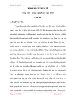 CHUYÊN đề tiếng việt   công nghệ giáo dục lớp 1 phần âm 