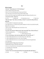 ĐỀ KIỂM TRA HỌC KÌ MÔN NGỮ VĂN 7 CÓ ĐÁP ÁN