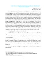 CHÍNH SÁCH HUY ĐỘNG VÀ QUẢN LÝ CÁC NGUỒN LỰC TÀI CHÍNH XÂY DỰNG NÔNG THÔN MỚI