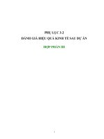 THỰC HIỆN DỊCH VỤ TƯ VẤN VẬN HÀNH VÀ DUY TRÌ HỆ THỐNG GIÁM SÁT VÀ ĐÁNH GIÁ