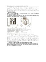 Cấu trúc và nguyên lý làm việc của các mô đun ABS khí nén 