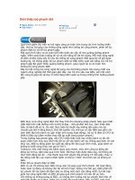 Giới thiệu bộ phanh ôtô 