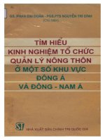 Tìm hiểu kinh nghiệm tổ chức quản lý nông thôn ở một số khu vực đông á và ĐÔNG NAM á