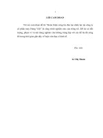 Luận văn thạc sỹ kinh tế Hoàn thiện công tác đào tạo nhân lực tại công ty cổ phần may Hưng Việt