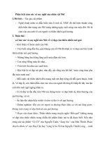 Phân tích cảm xúc và suy nghĩ của nhân vật Nhĩ