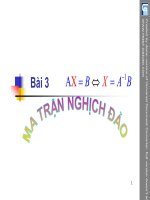 Ma trân nghịch đảo Matrix (đại học)