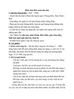 Phân tích mùa xuân nho nhỏ