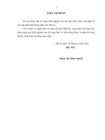 Luận văn thạc sĩ kinh tế Kế toán chi phí và giá thành sản phẩm xây lắp tại công ty TNHH xây dựng bảo sơn 1