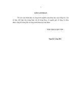 Luận văn thạc sĩ Nâng cao chất lượng dịch vụ chăm sóc khách hàng trên thị trường hà nội của công ty thông tin di động việt nam