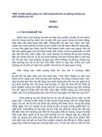 skkn một số biện pháp nâng cao chất lượng bữa ăn và phòng chống suy dinh dưỡng cho trẻ