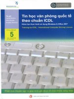 Tin học văn phòng quốc tế theo chuẩn ICDL